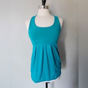 Lululemon Women’s Teal Racerback Workout Tank Top – Size 6